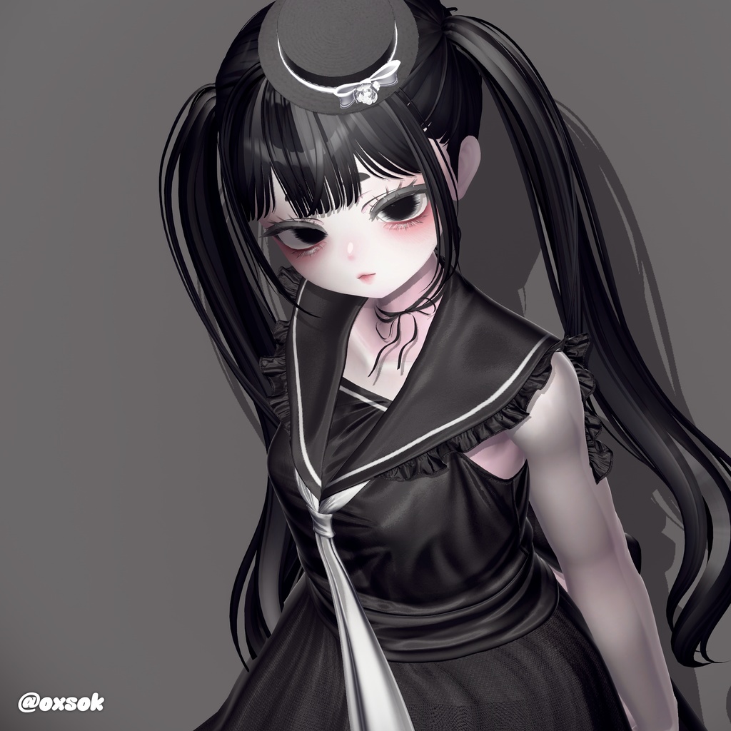 【12アバター対応】 2way Tereru Hair