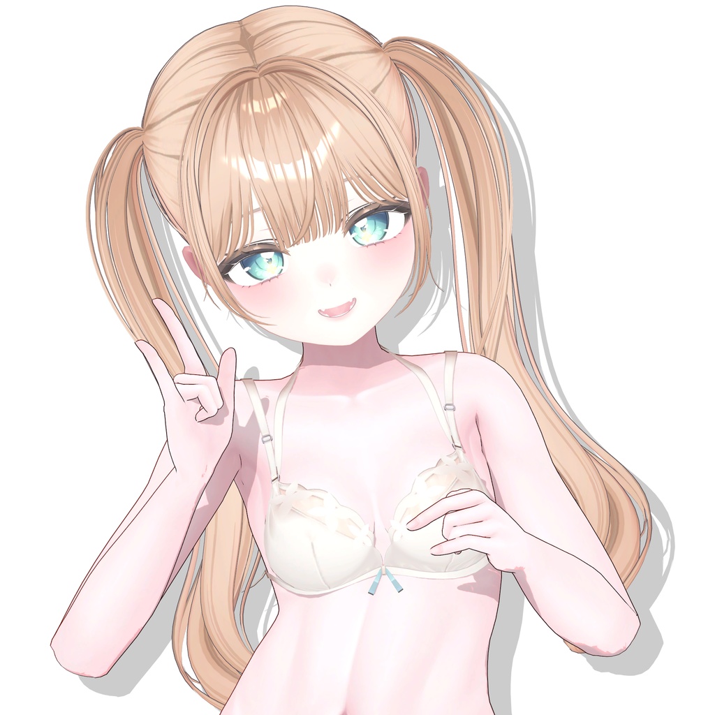 【12アバター対応】 2way Tereru Hair