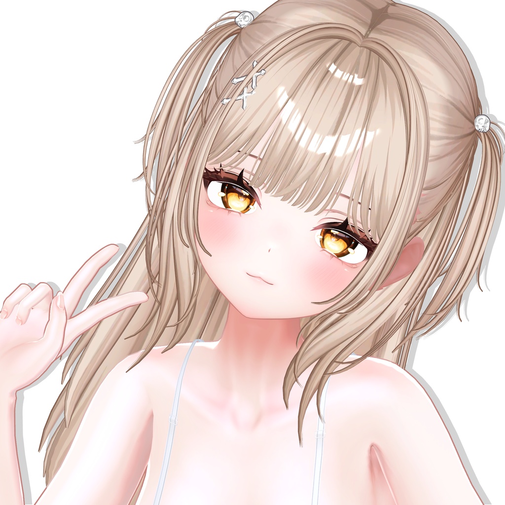 ✨MAYO UPDATE SALE✨【13アバター対応】Half-up Goth Twin💀