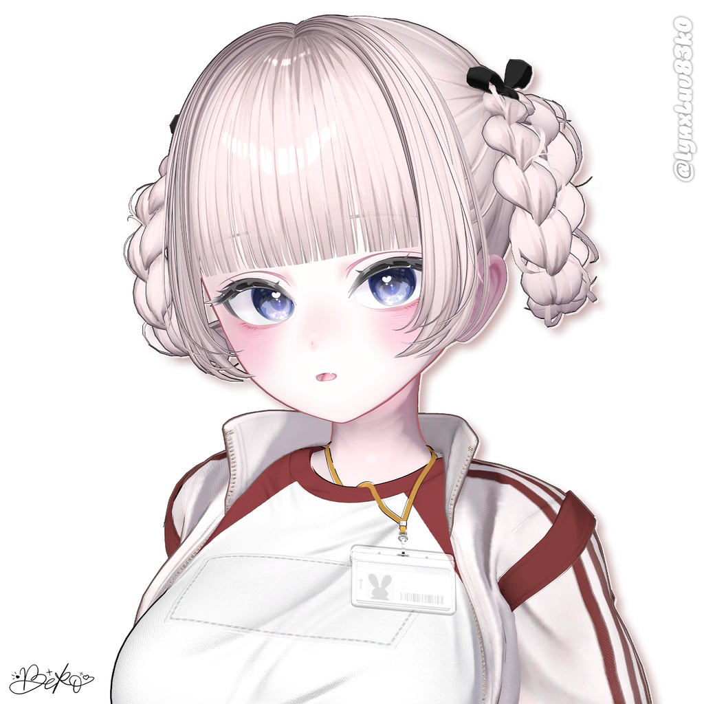 【12アバター対応】Braid Donut Hair🍩