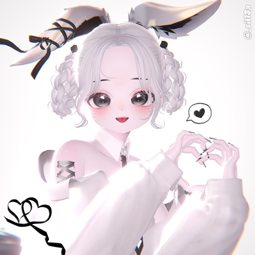 【12アバター対応】Braid Donut Hair🍩