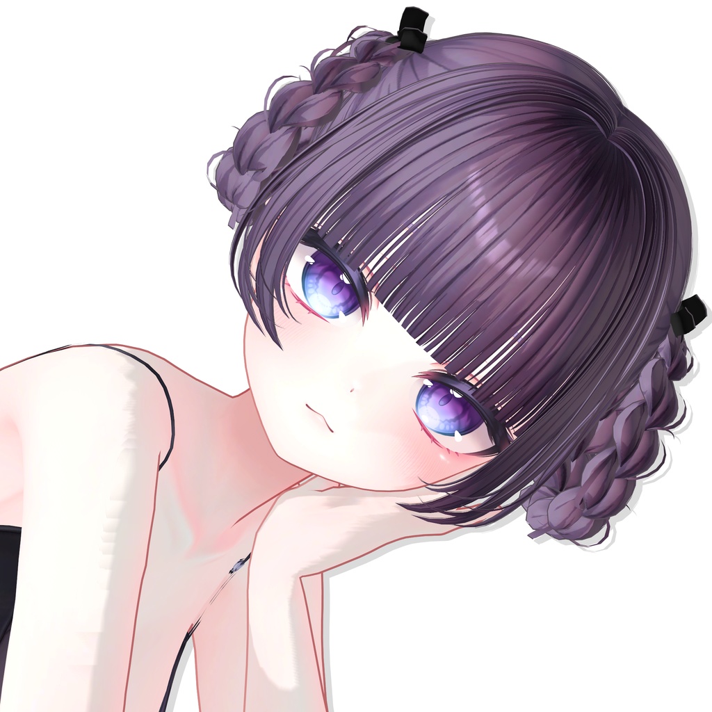 【12アバター対応】Braid Donut Hair🍩