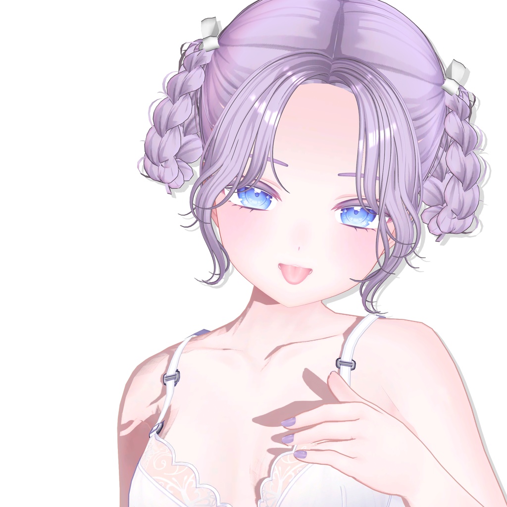 【12アバター対応】Braid Donut Hair🍩