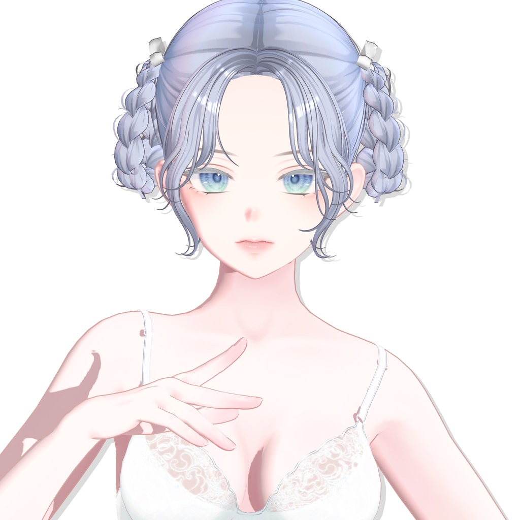 【12アバター対応】Braid Donut Hair🍩