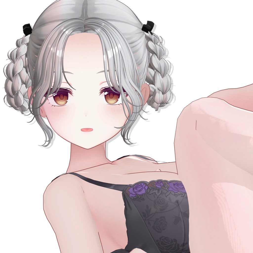 【12アバター対応】Braid Donut Hair🍩