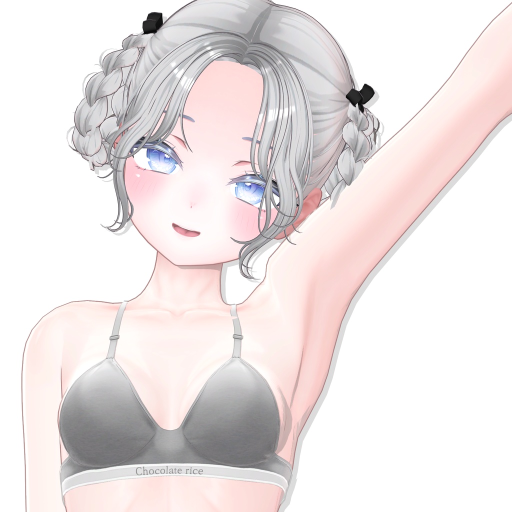 【12アバター対応】Braid Donut Hair🍩