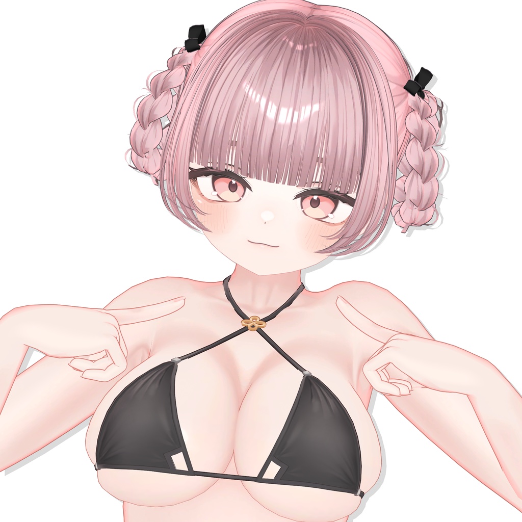 【12アバター対応】Braid Donut Hair🍩