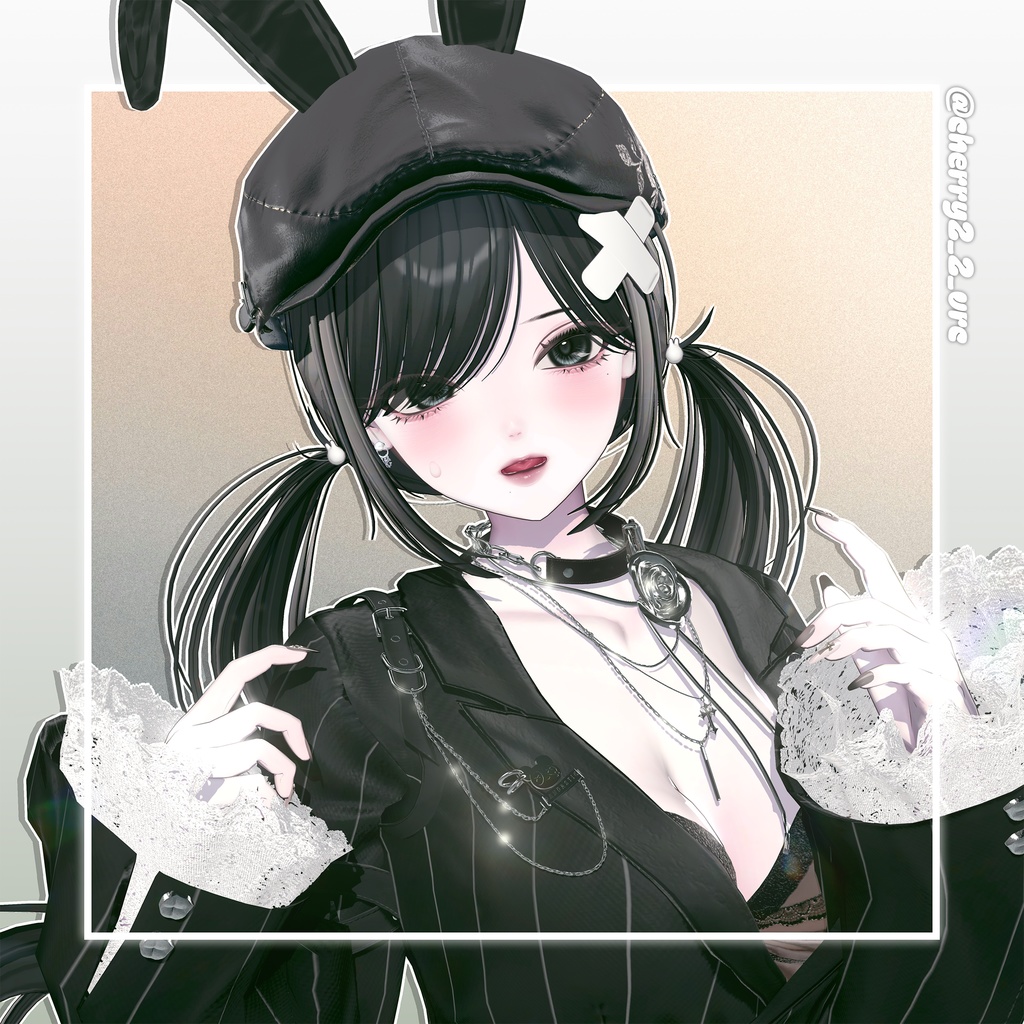 【13アバター対応】Little Bunny Twintail🐰