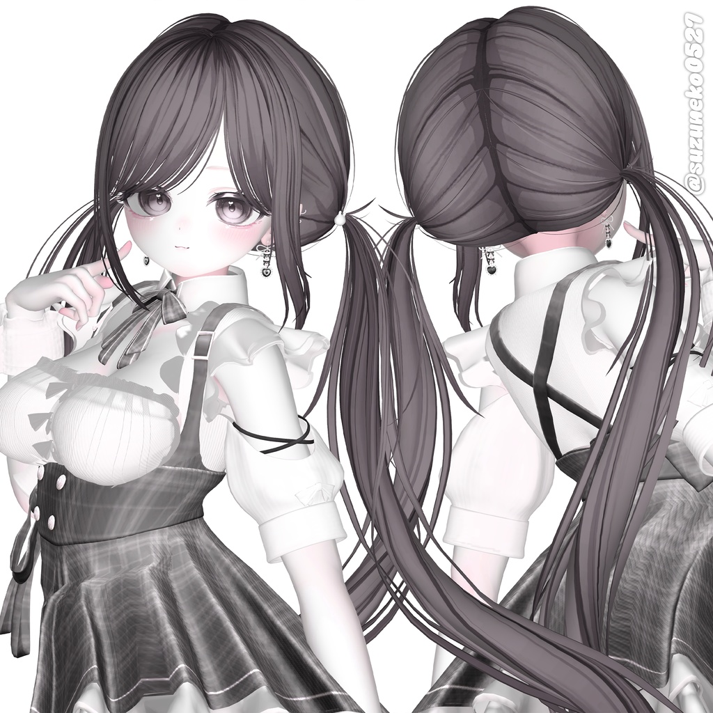 【13アバター対応】Little Bunny Twintail🐰