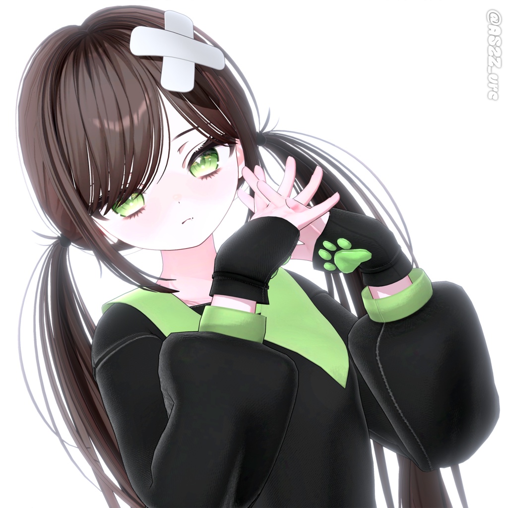 【13アバター対応】Little Bunny Twintail🐰