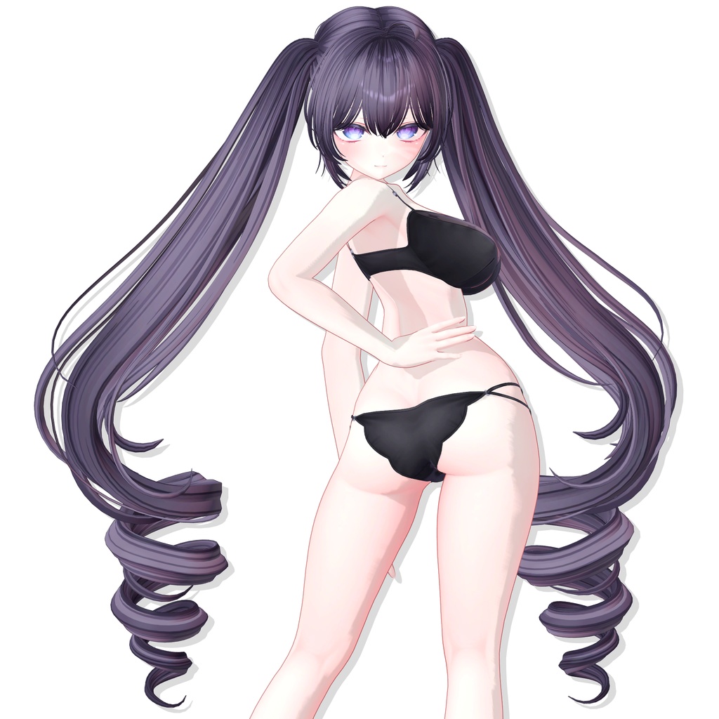 【12アバター対応】Long TateRoll Hair🥐