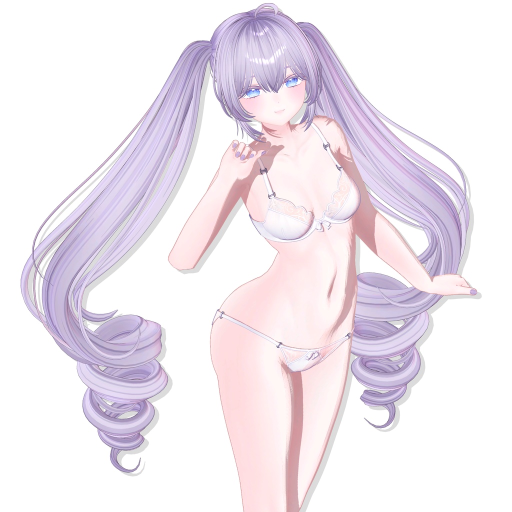 【12アバター対応】Long TateRoll Hair🥐