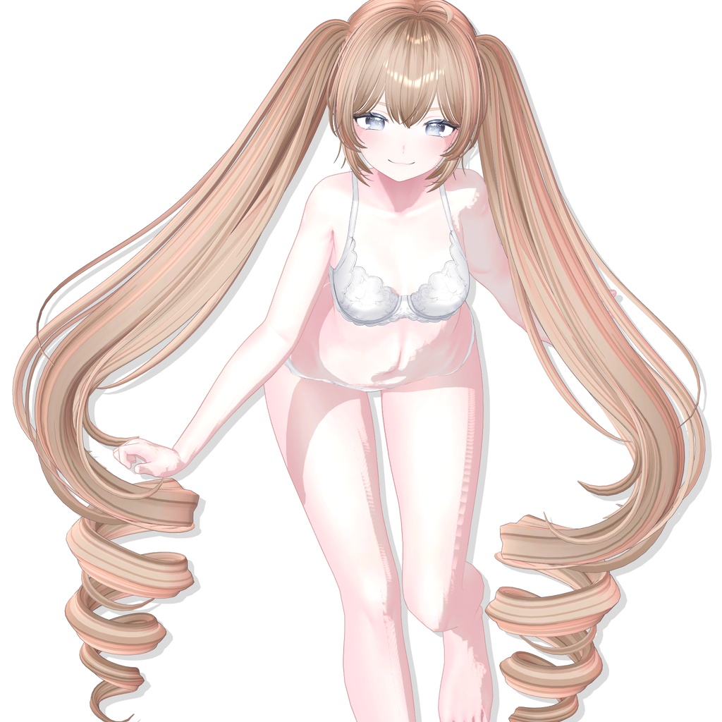 【12アバター対応】Long TateRoll Hair🥐