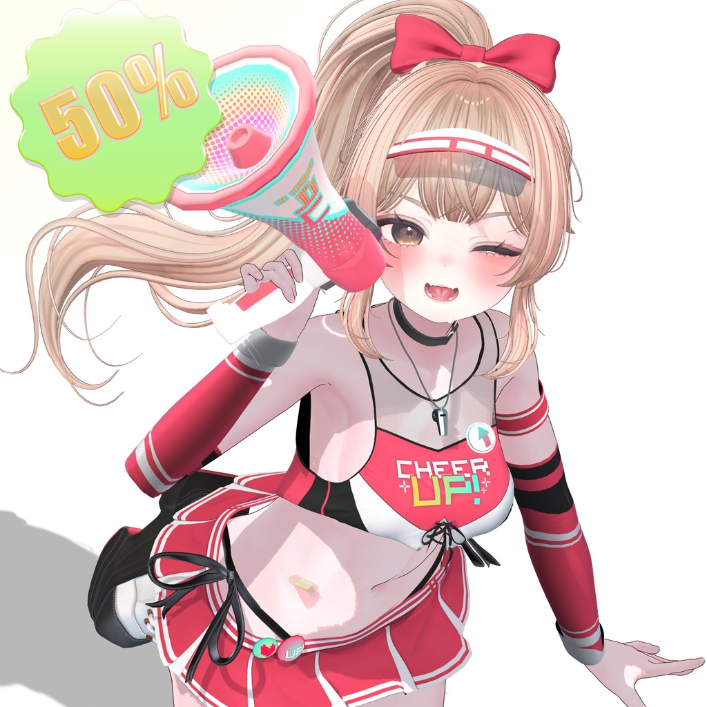 ✨10k Follower SALE✨【14アバター対応】 Wavy Ponytail Hair