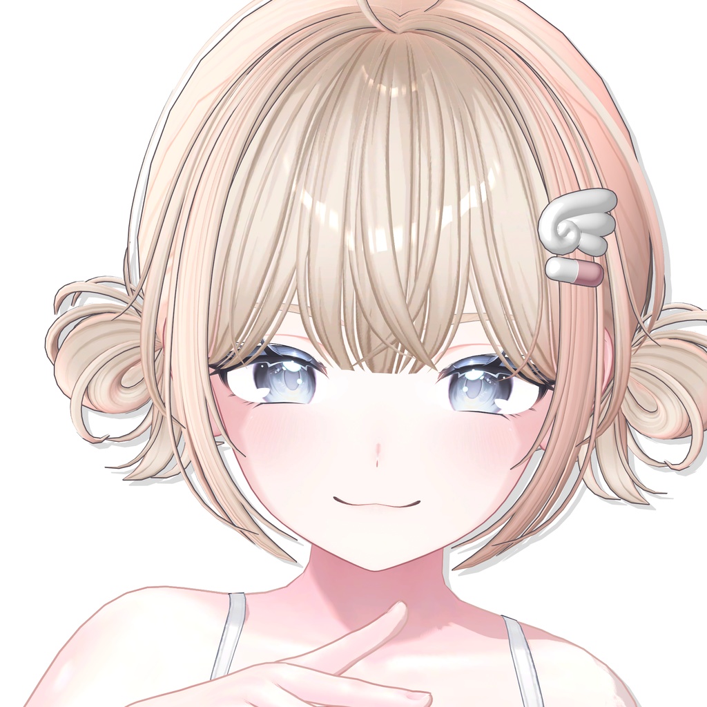 【14アバター対応】 Mini Enjeru TwinBun