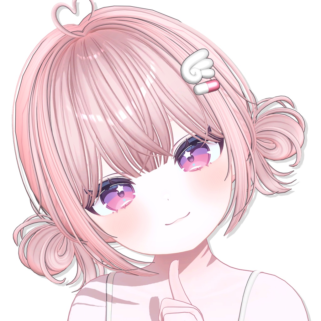 【14アバター対応】 Mini Enjeru TwinBun