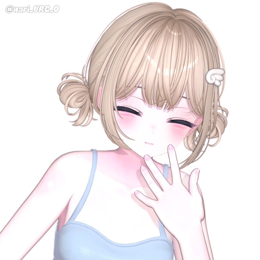 【14アバター対応】 Mini Enjeru TwinBun