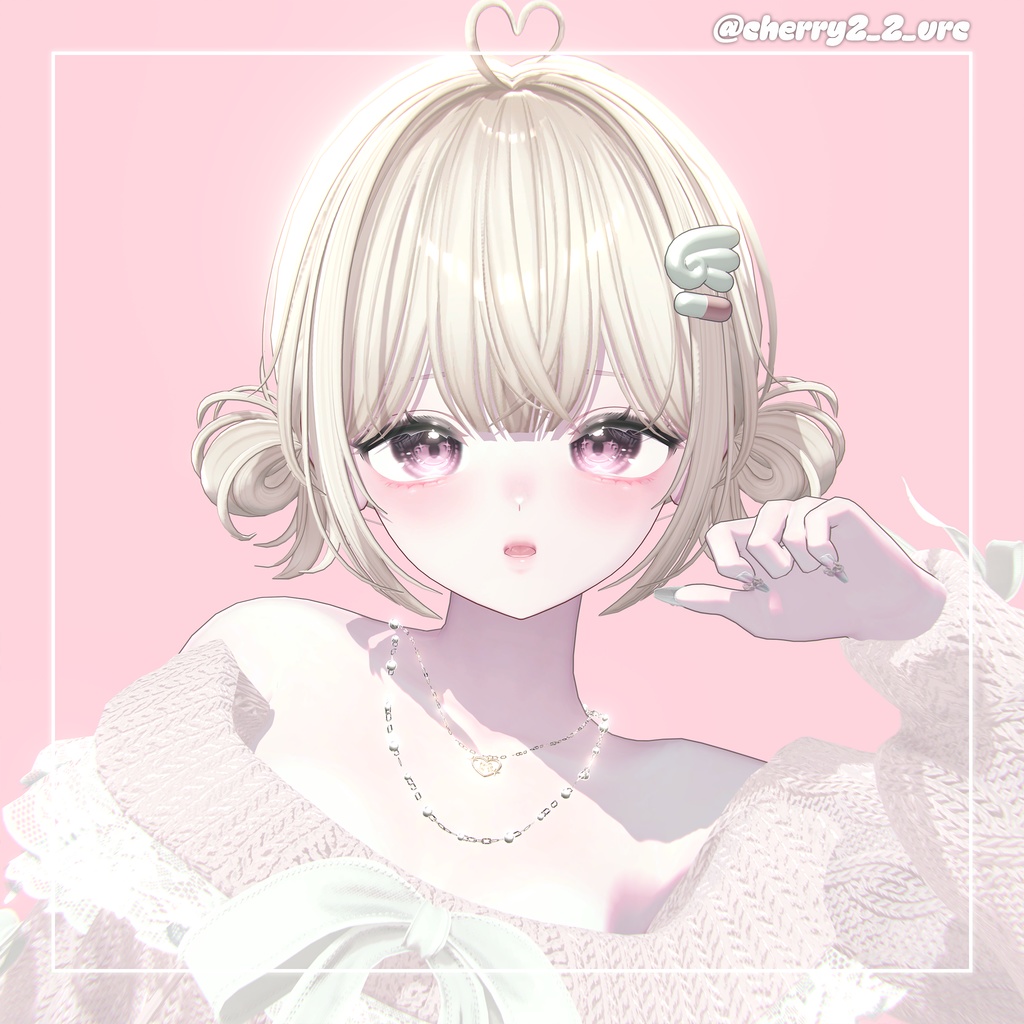 【14アバター対応】 Mini Enjeru TwinBun