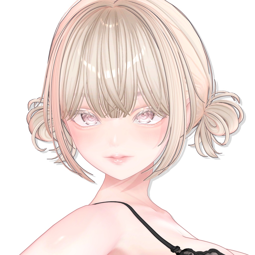 【14アバター対応】 Mini Enjeru TwinBun