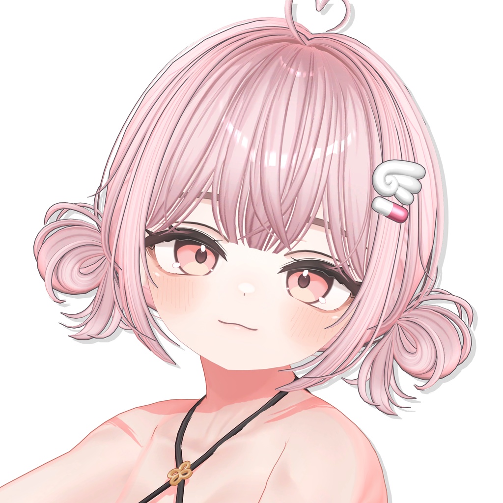 【14アバター対応】 Mini Enjeru TwinBun