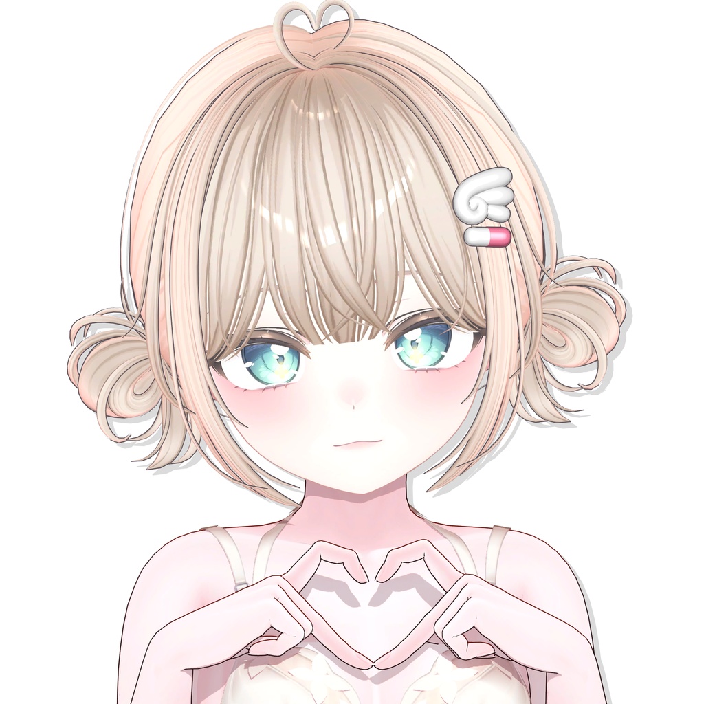 【14アバター対応】 Mini Enjeru TwinBun