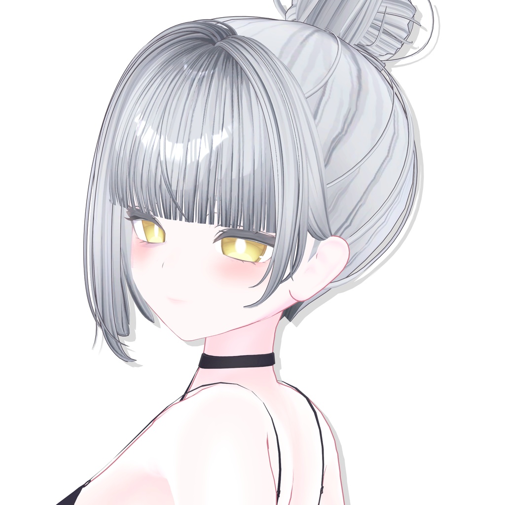 【14アバター対応】 Casual Pencil Bun✏
