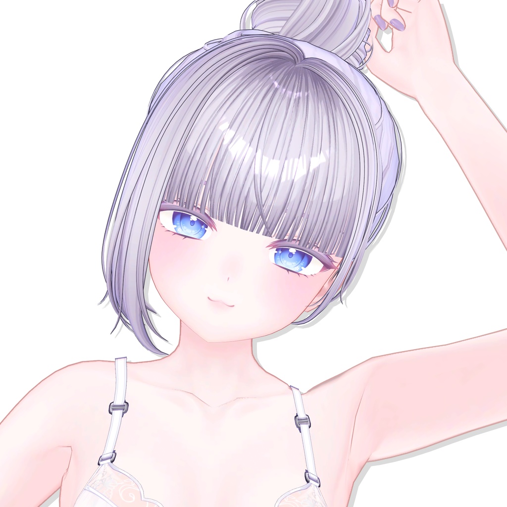 【14アバター対応】 Casual Pencil Bun✏