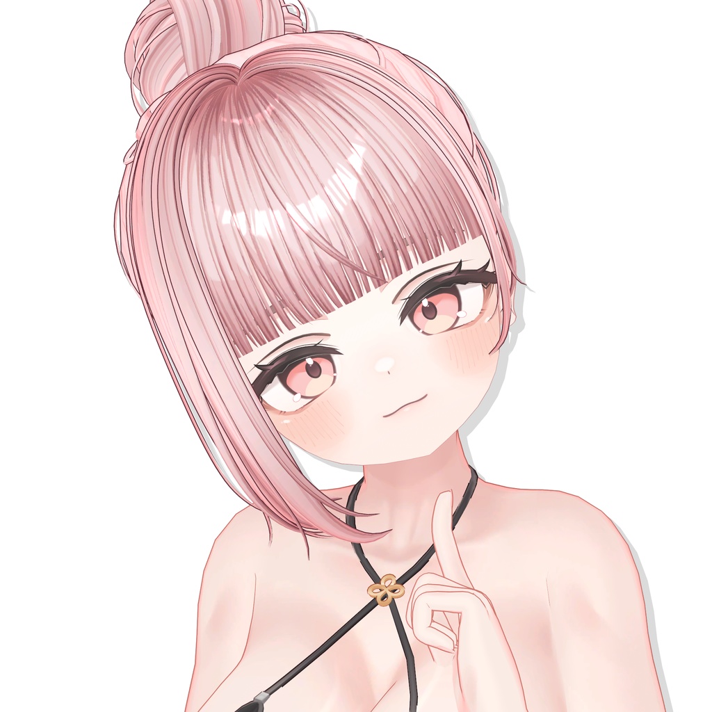 【14アバター対応】 Casual Pencil Bun✏