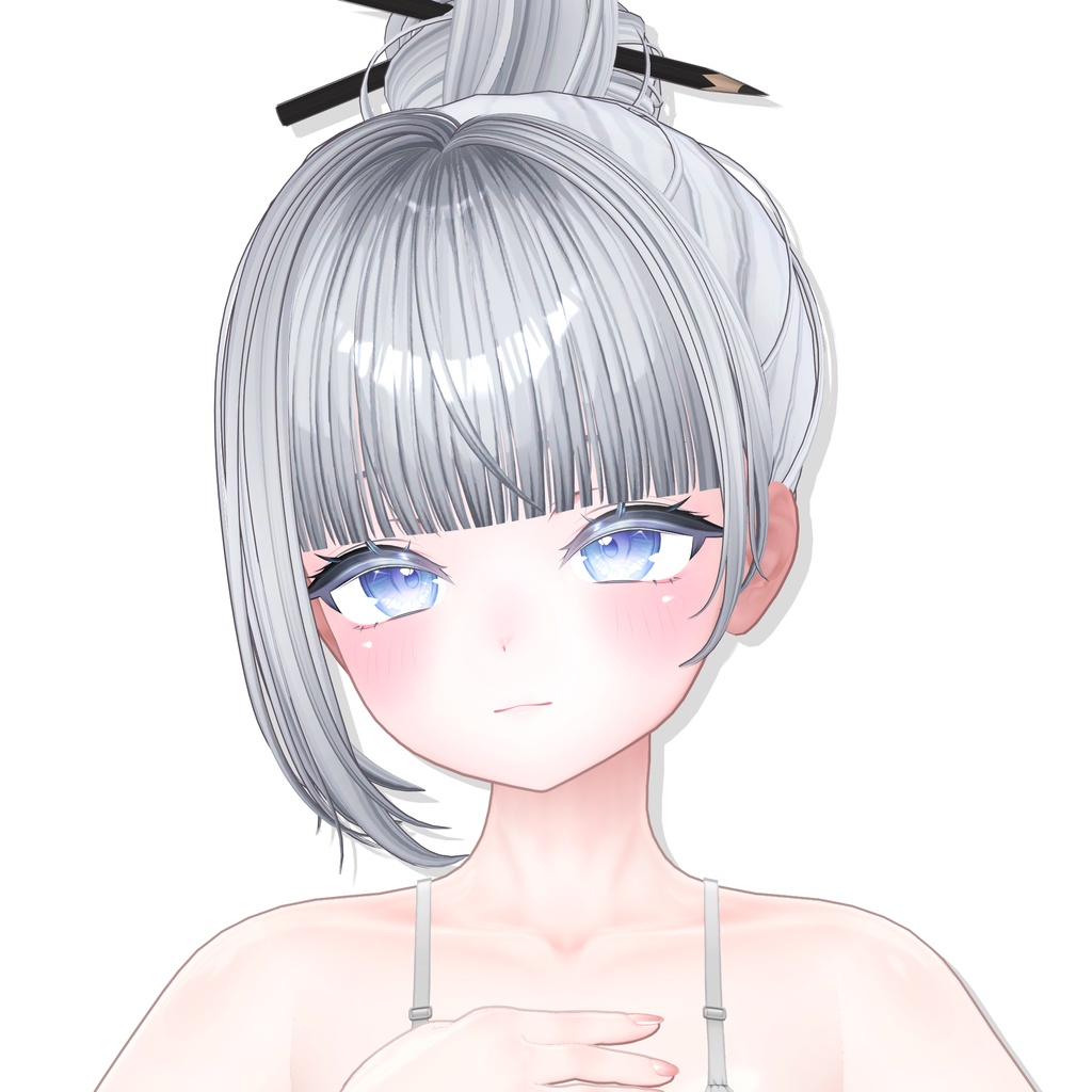 【14アバター対応】 Casual Pencil Bun✏