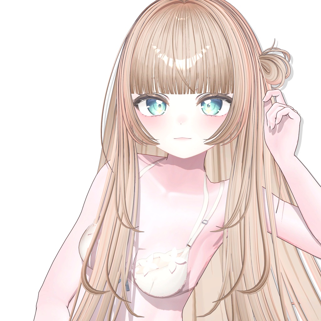 【14アバター対応】 Mori Long Hair