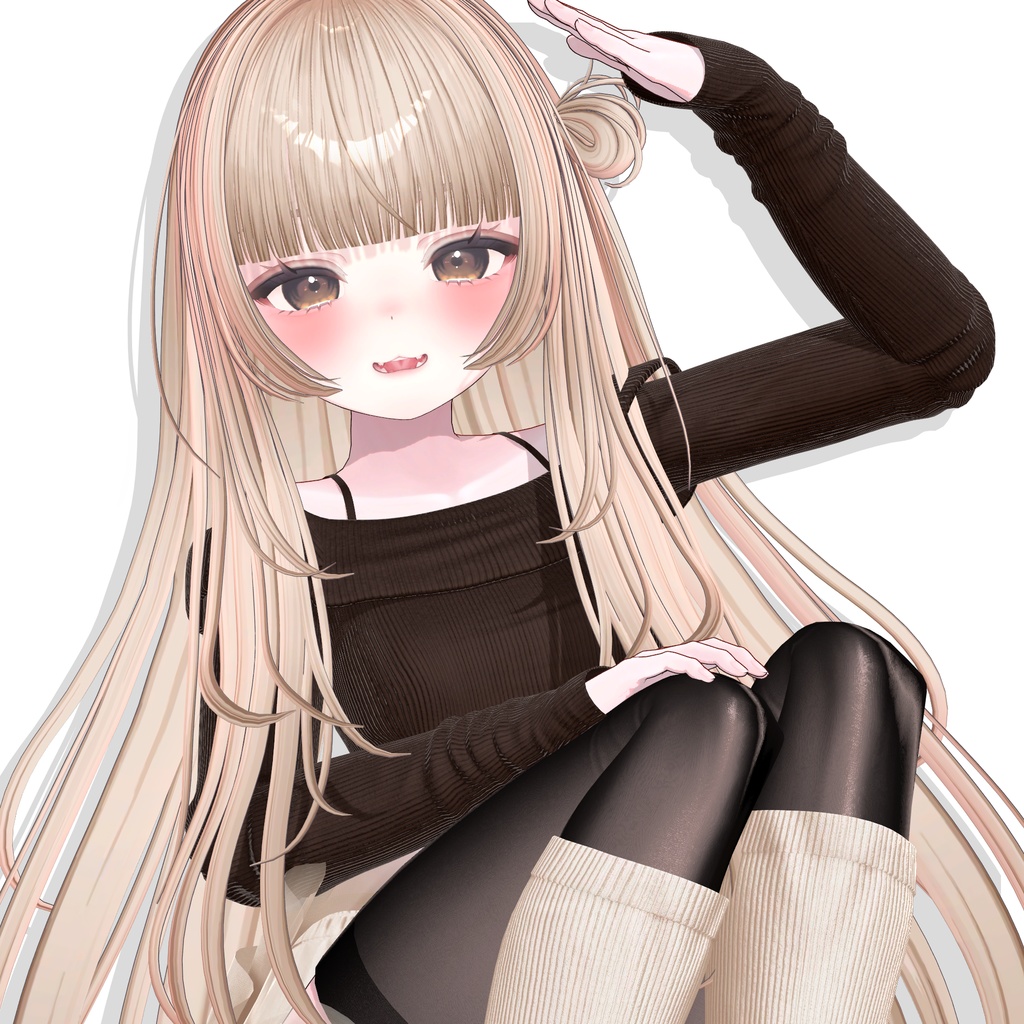 【14アバター対応】 Mori Long Hair