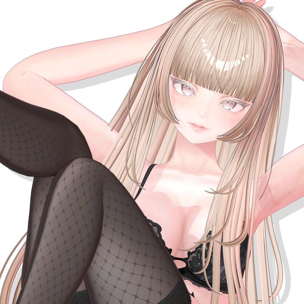 【14アバター対応】 Mori Long Hair