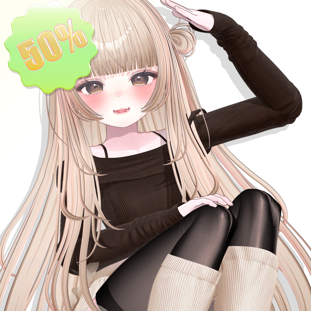✨10k Follower SALE✨【14アバター対応】 Mori Long Hair