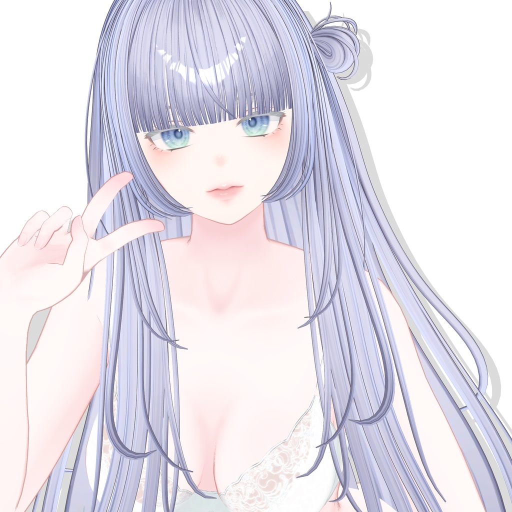 【14アバター対応】 Mori Long Hair