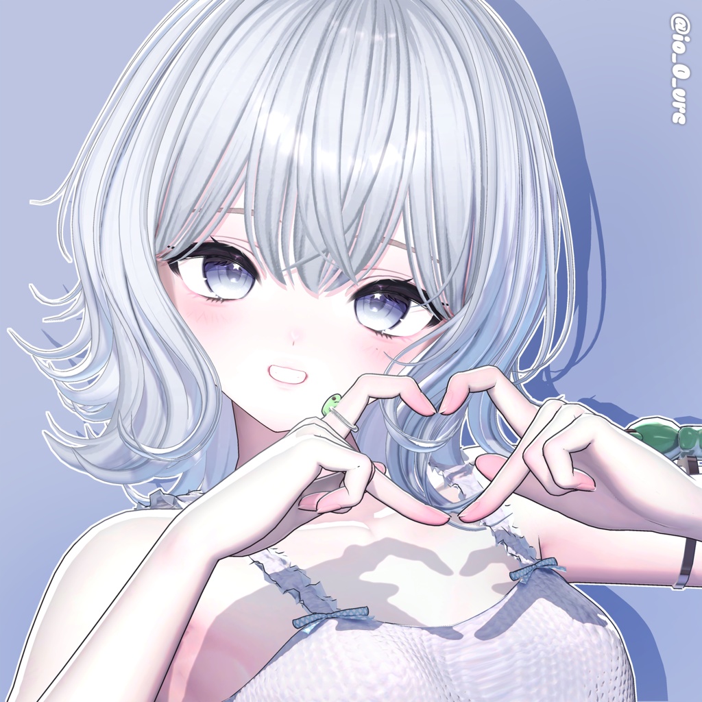 【12アバター対応】 Natural Bob Hair