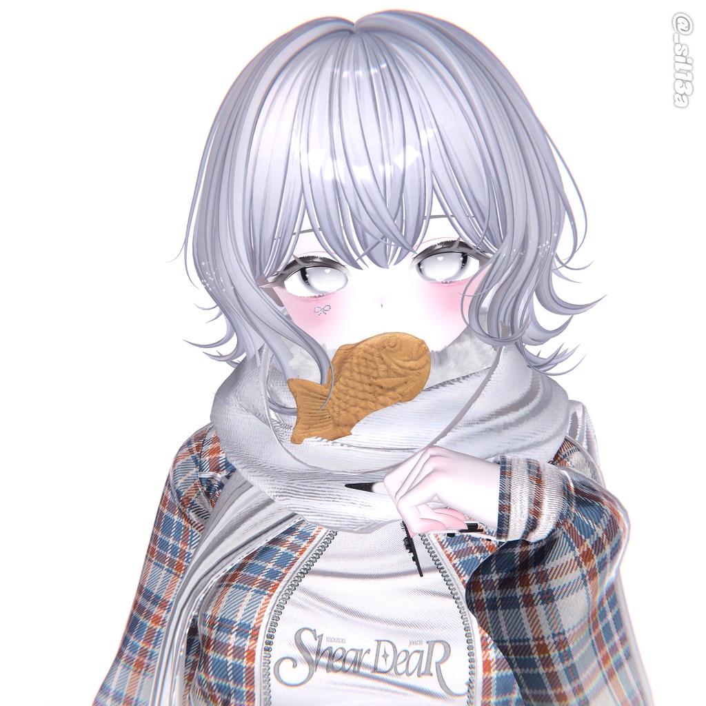 【12アバター対応】 Natural Bob Hair