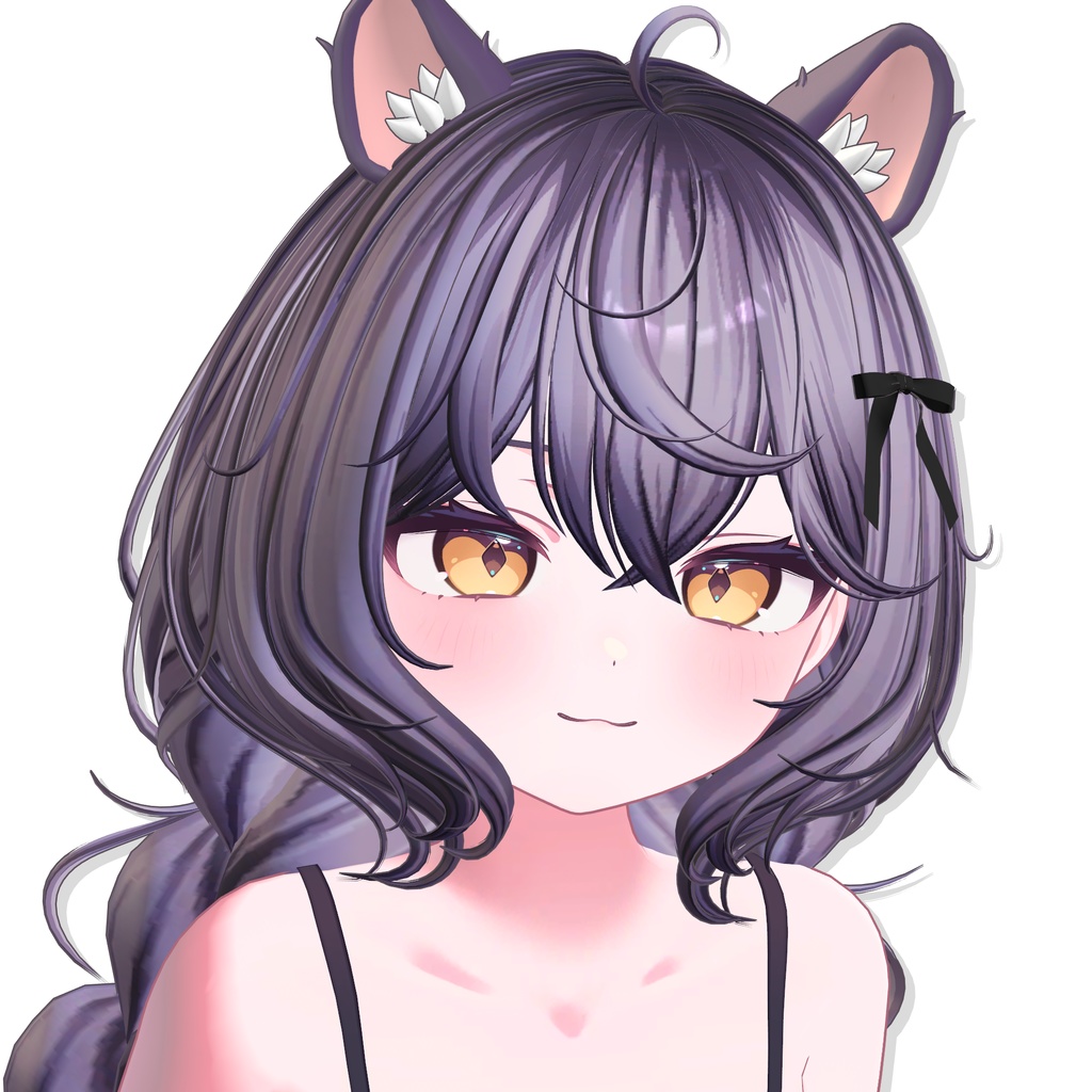 【12アバター対応】 Fluffy Braid Hair