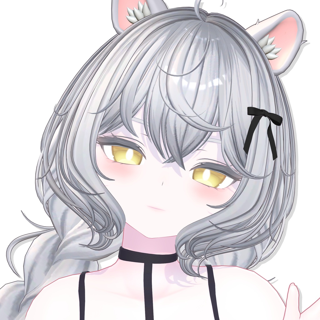 【12アバター対応】 Fluffy Braid Hair