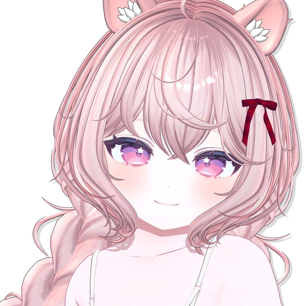 【12アバター対応】 Fluffy Braid Hair