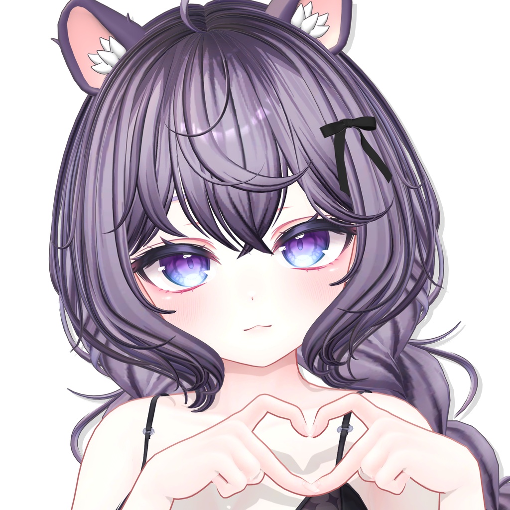 【12アバター対応】 Fluffy Braid Hair