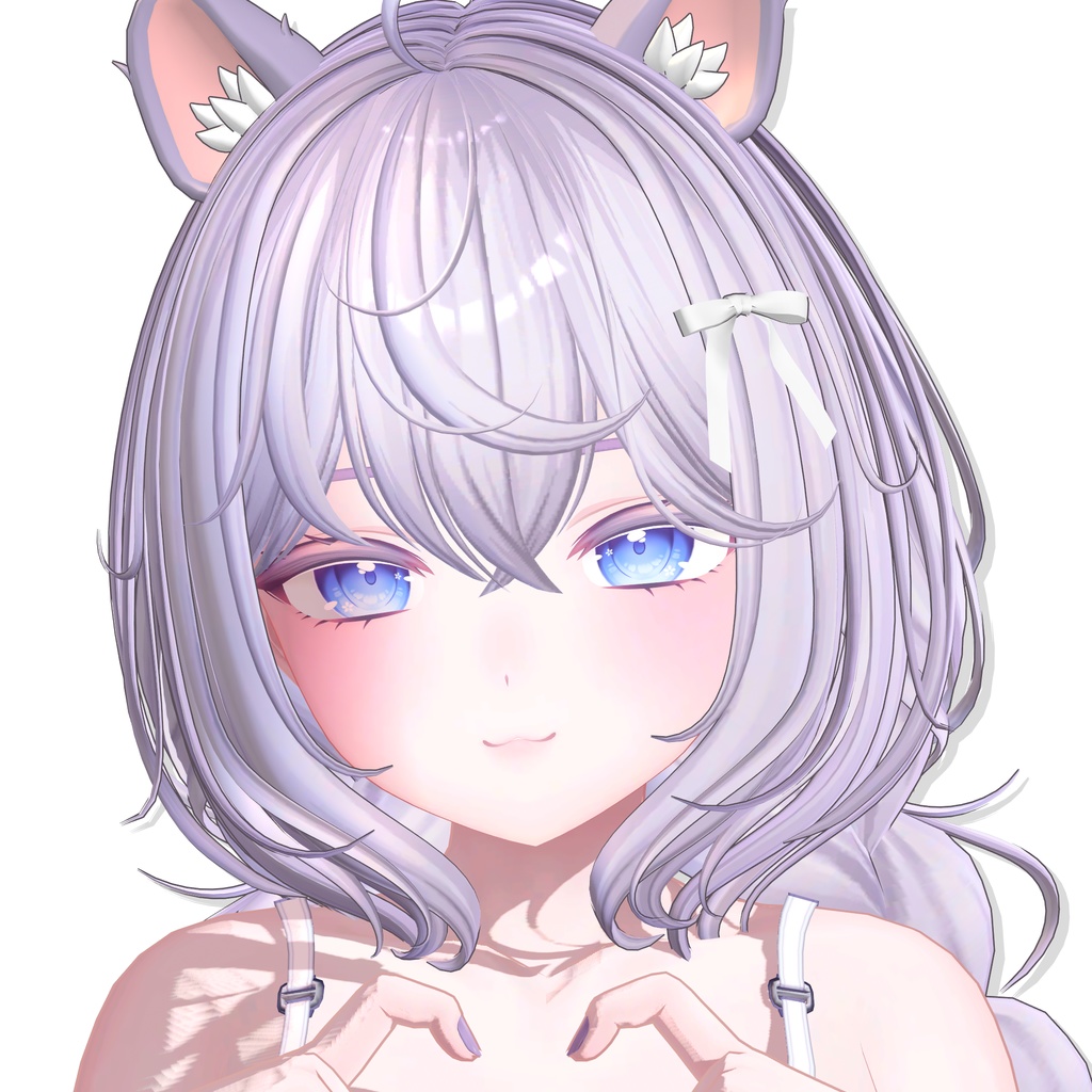 【12アバター対応】 Fluffy Braid Hair