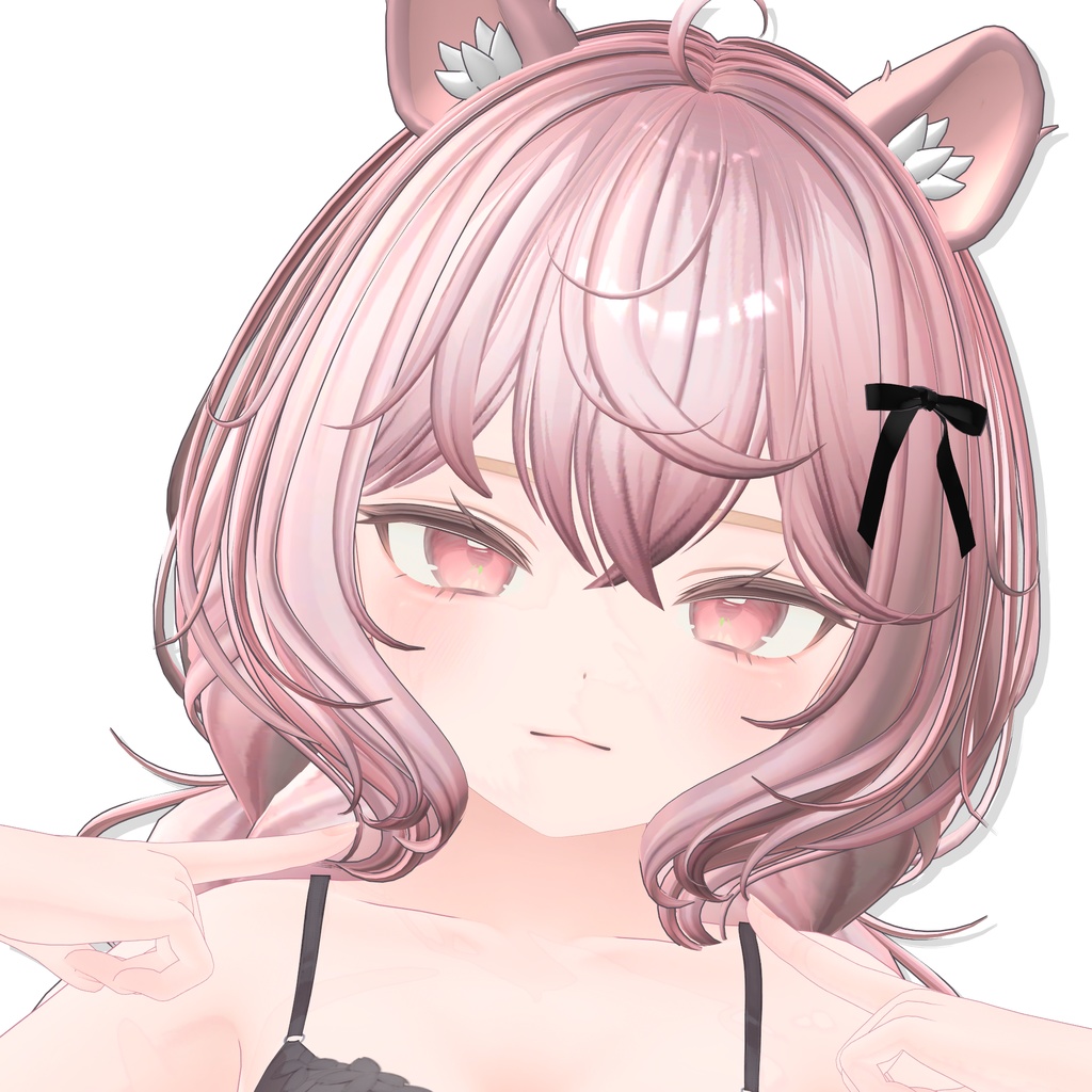 【12アバター対応】 Fluffy Braid Hair