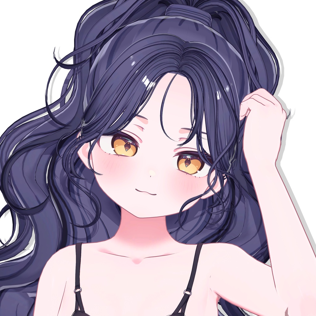 【13アバター対応】 Wavy Ponytail [ UPDATE ] 缩略图 10