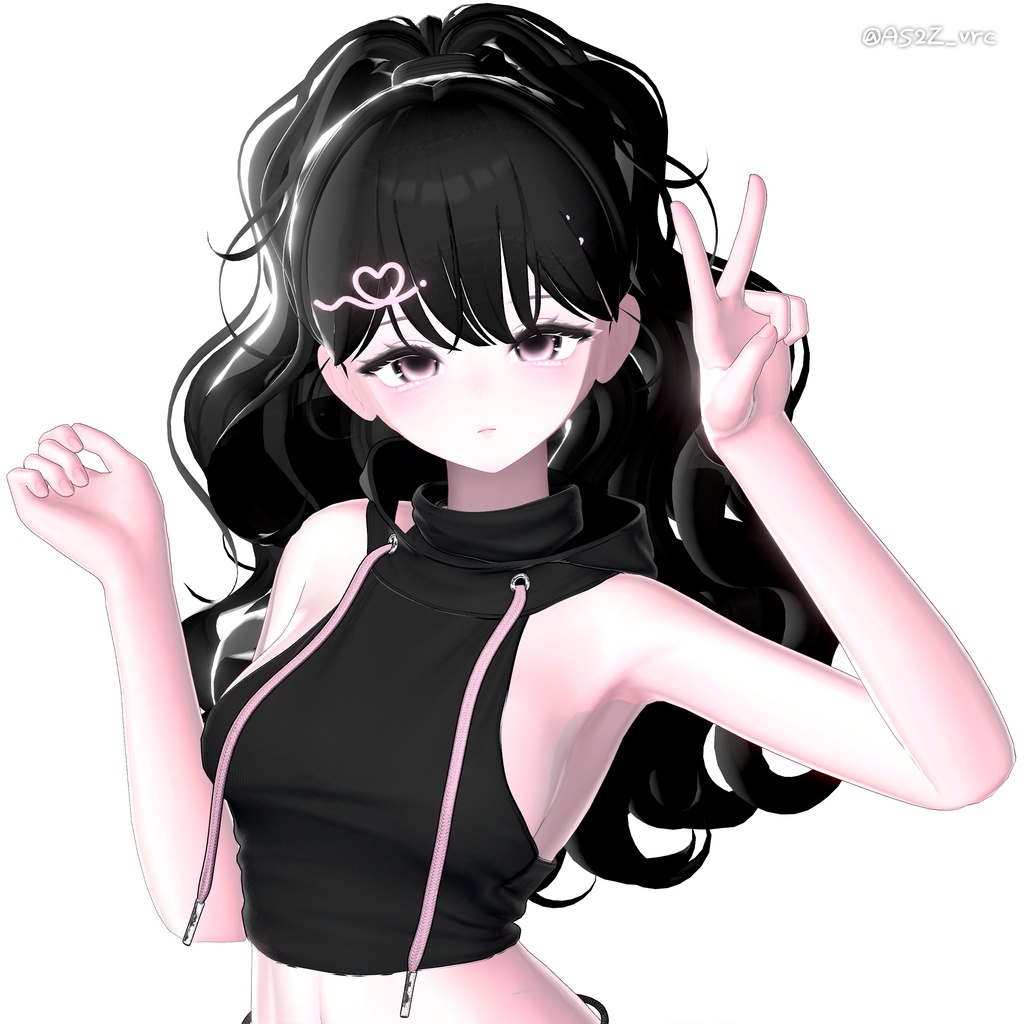 ✨30% OFF✨ 【13アバター対応】 Wavy Ponytail