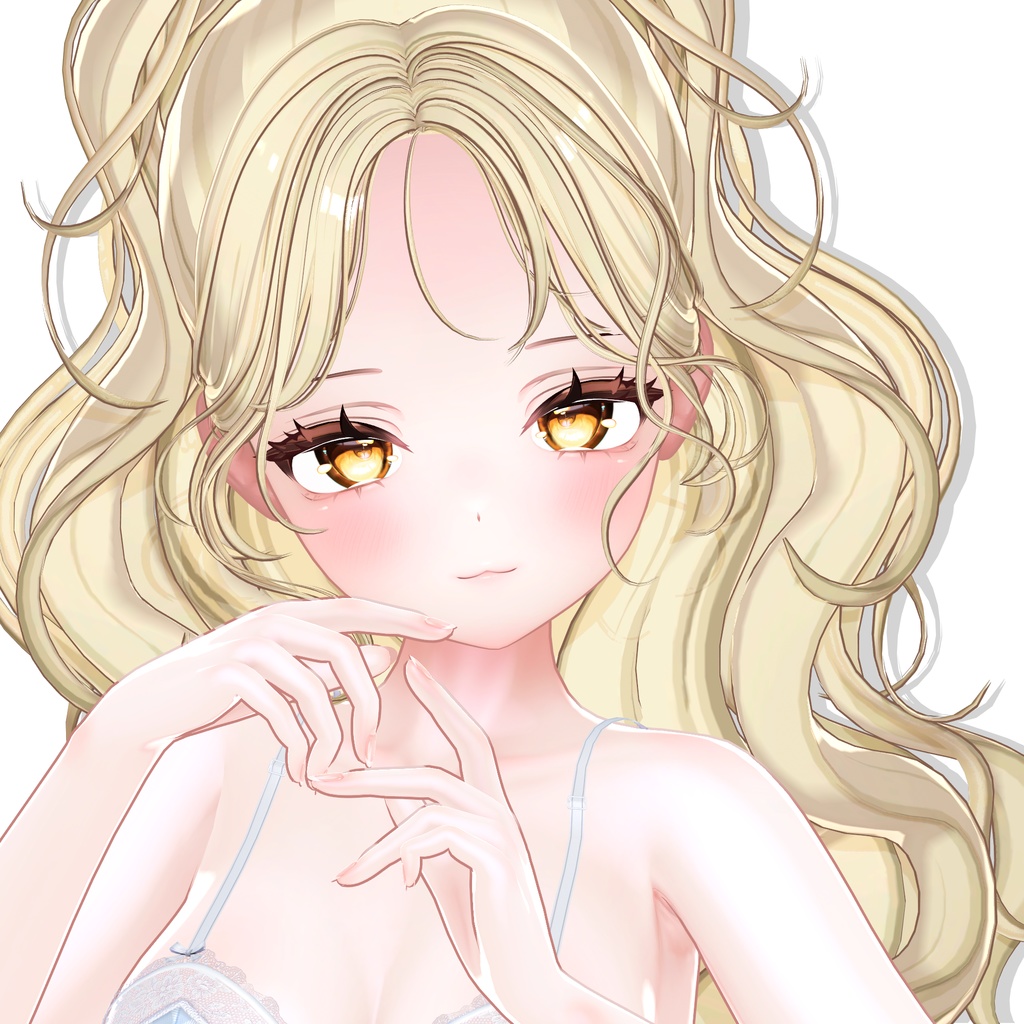 【13アバター対応】 Wavy Ponytail [ UPDATE ] 缩略图 16
