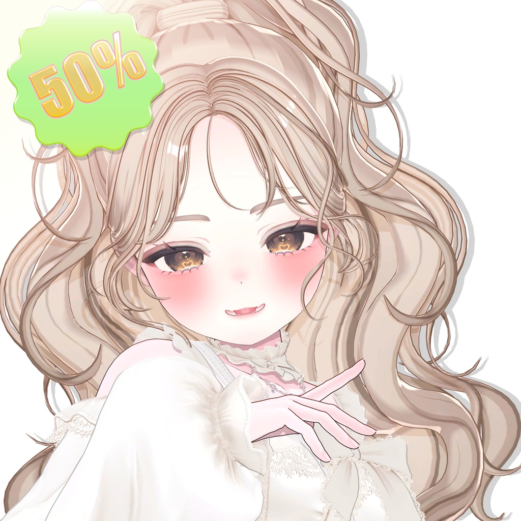 ✨10k Follower SALE✨【13アバター対応】 Wavy Ponytail [ UPDATE ]