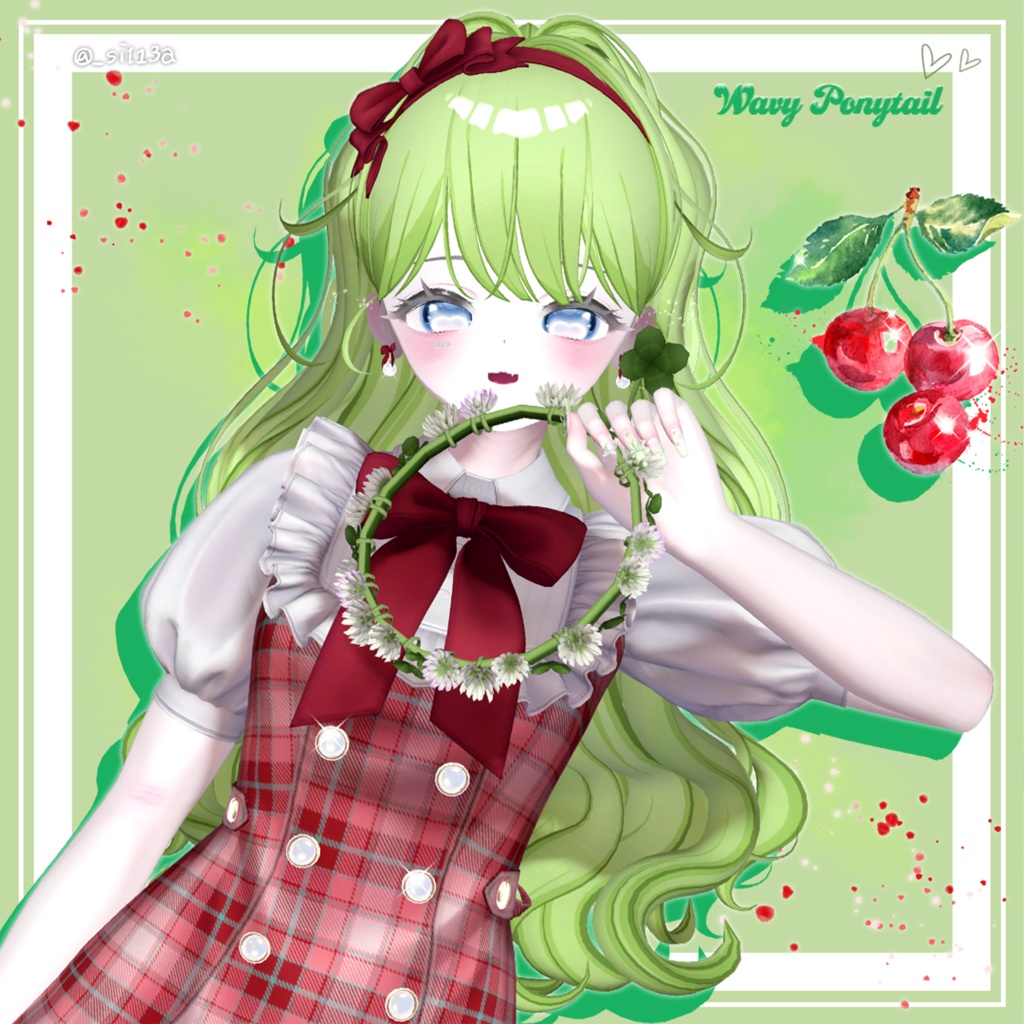 【13アバター対応】 Wavy Ponytail [ UPDATE ] 缩略图 25