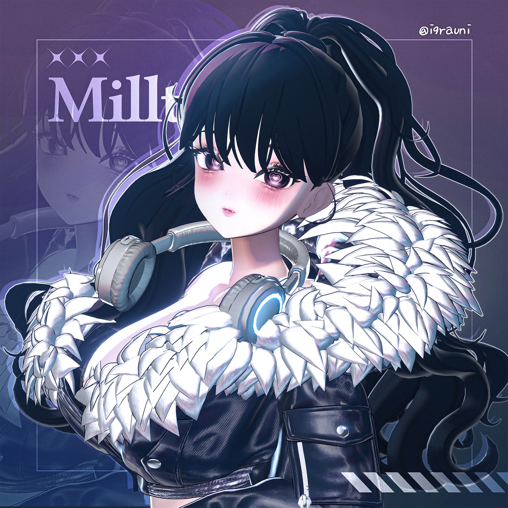 ✨30% OFF✨ 【13アバター対応】 Wavy Ponytail