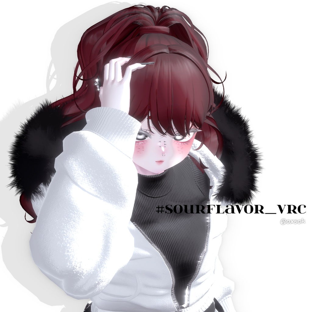 ✨30% OFF✨ 【13アバター対応】 Wavy Ponytail