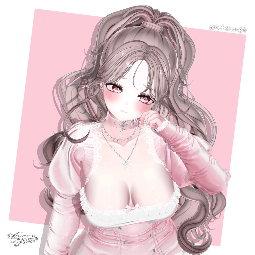 【13アバター対応】 Wavy Ponytail [ UPDATE ] 缩略图 26